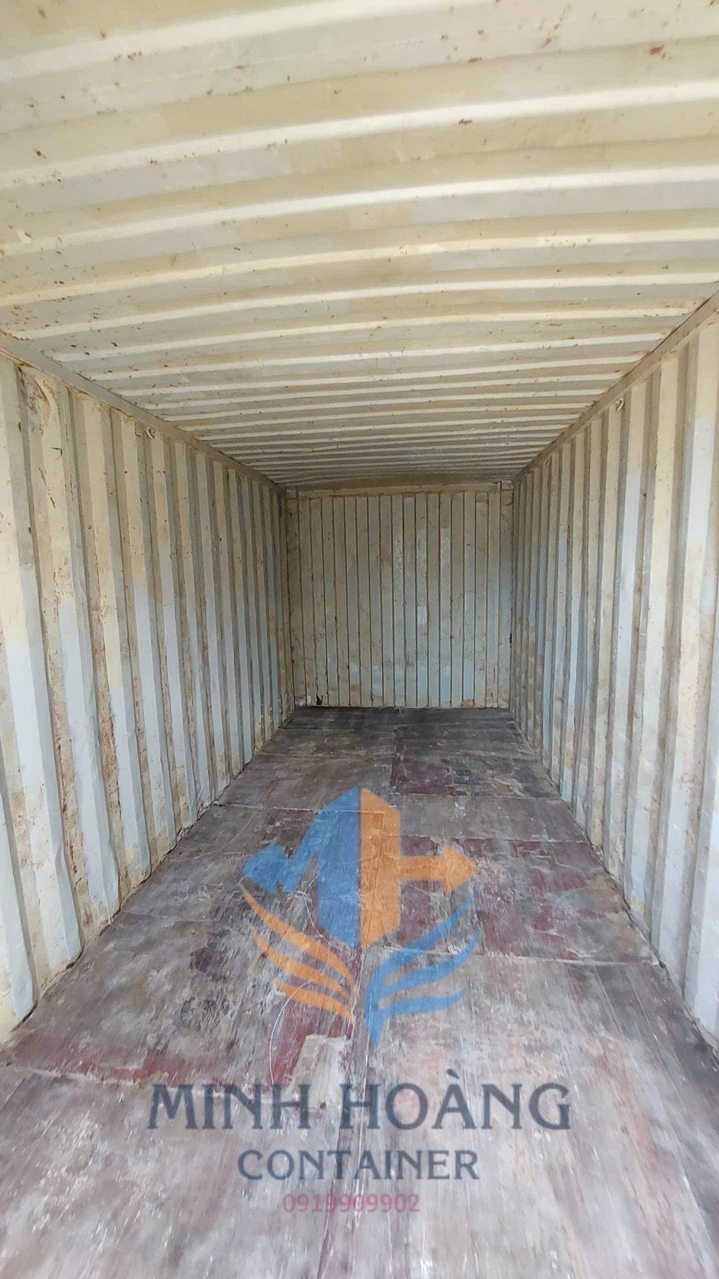 Container Kho 20 Feet Màu Đỏ Cao 2m6 Mẫu 4
